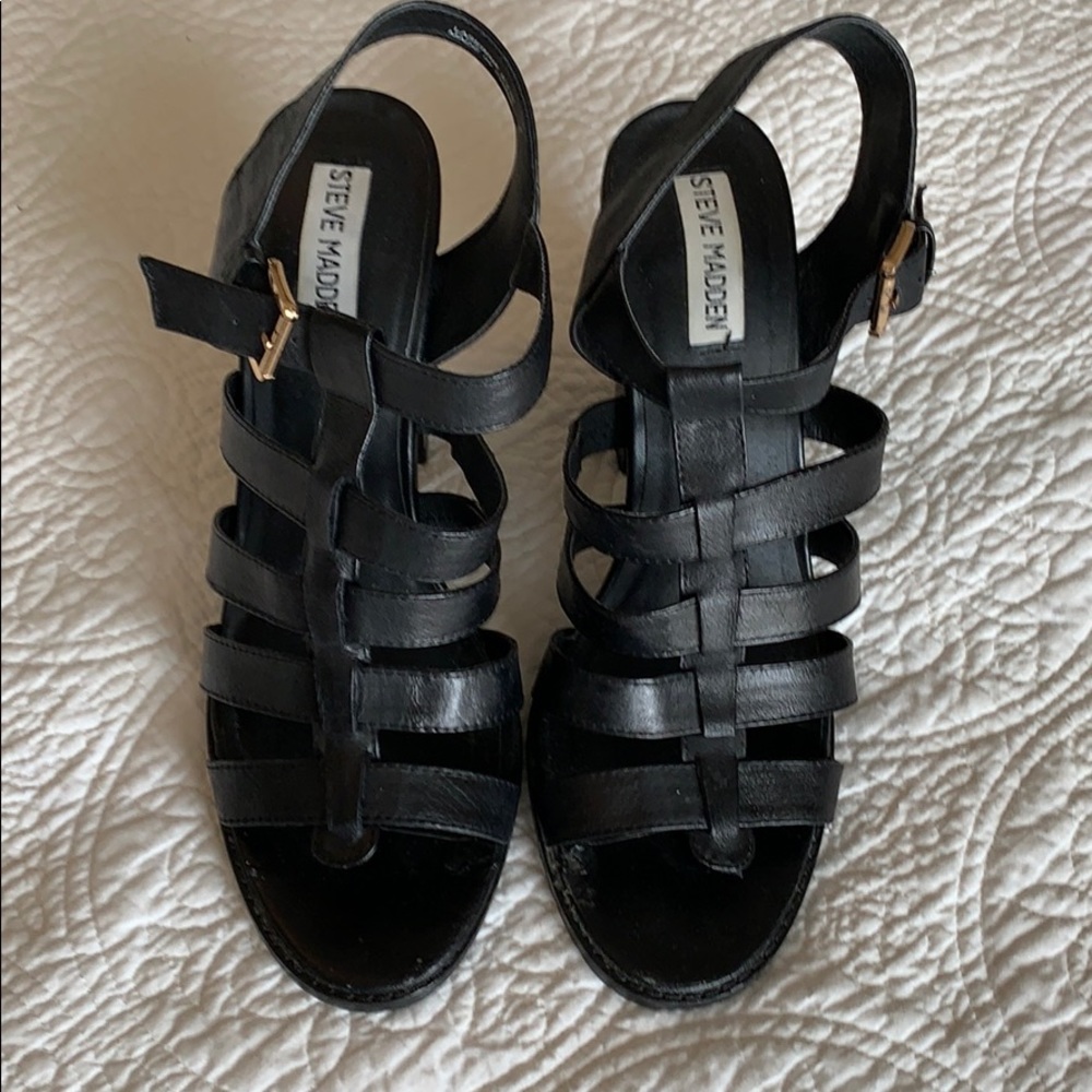 Steve Madden gladiator style heels.